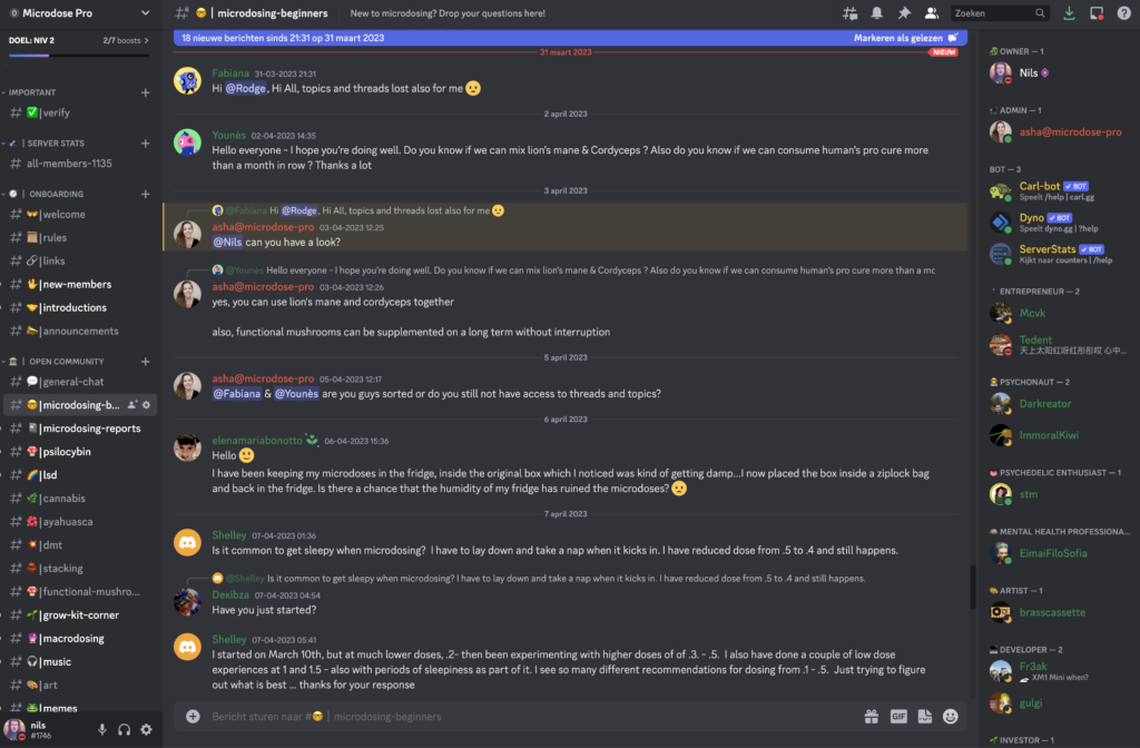 Microdose Pro Discord